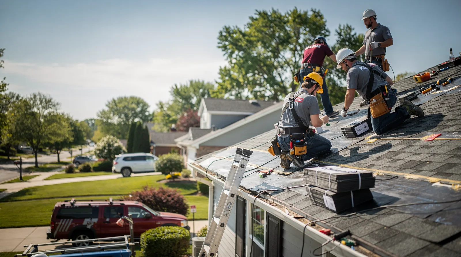 Roof Repair in Carmi, IL around you